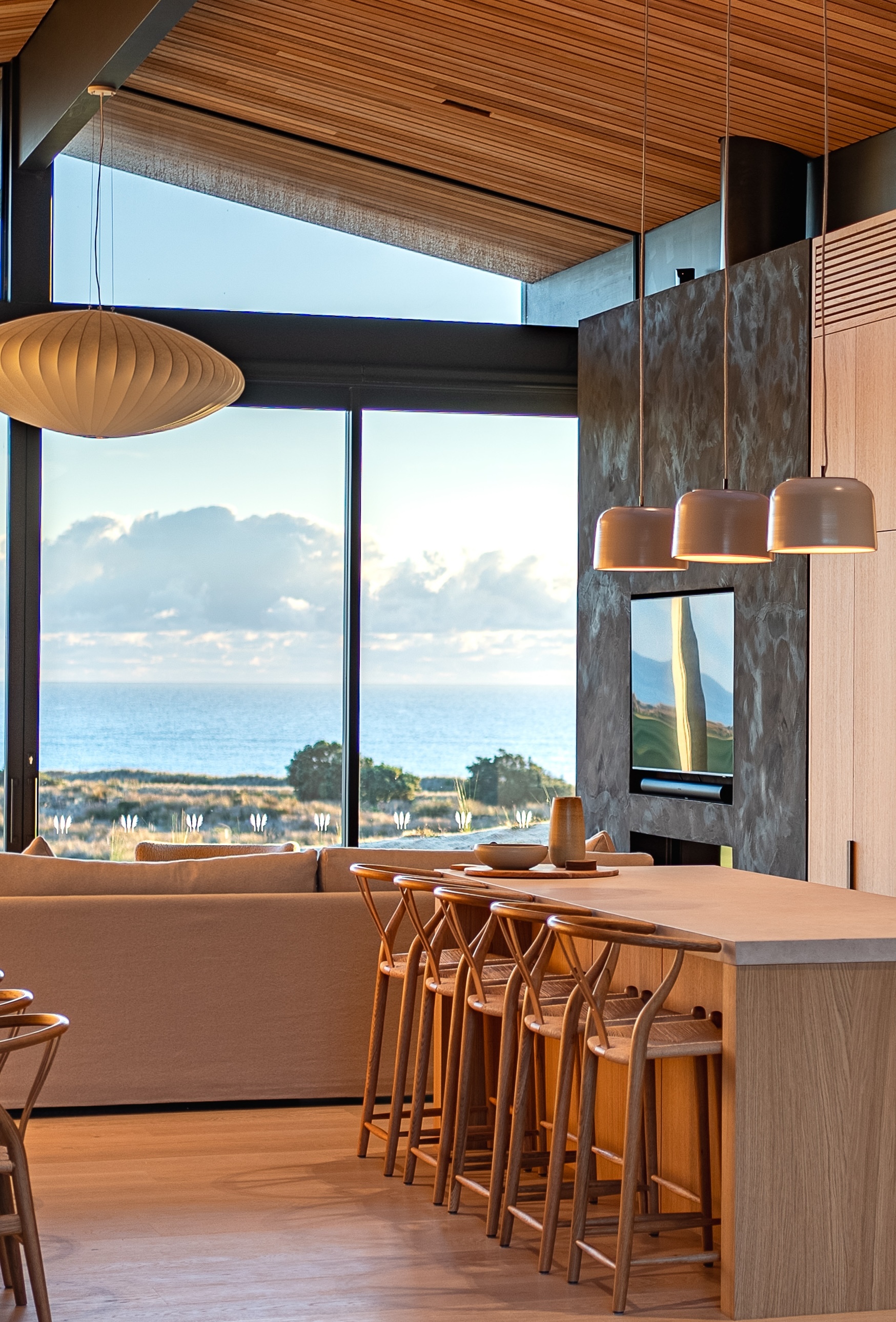 Te arai villa kitchen