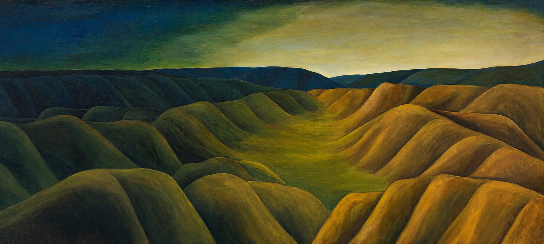 Art mccahon landscape 1978