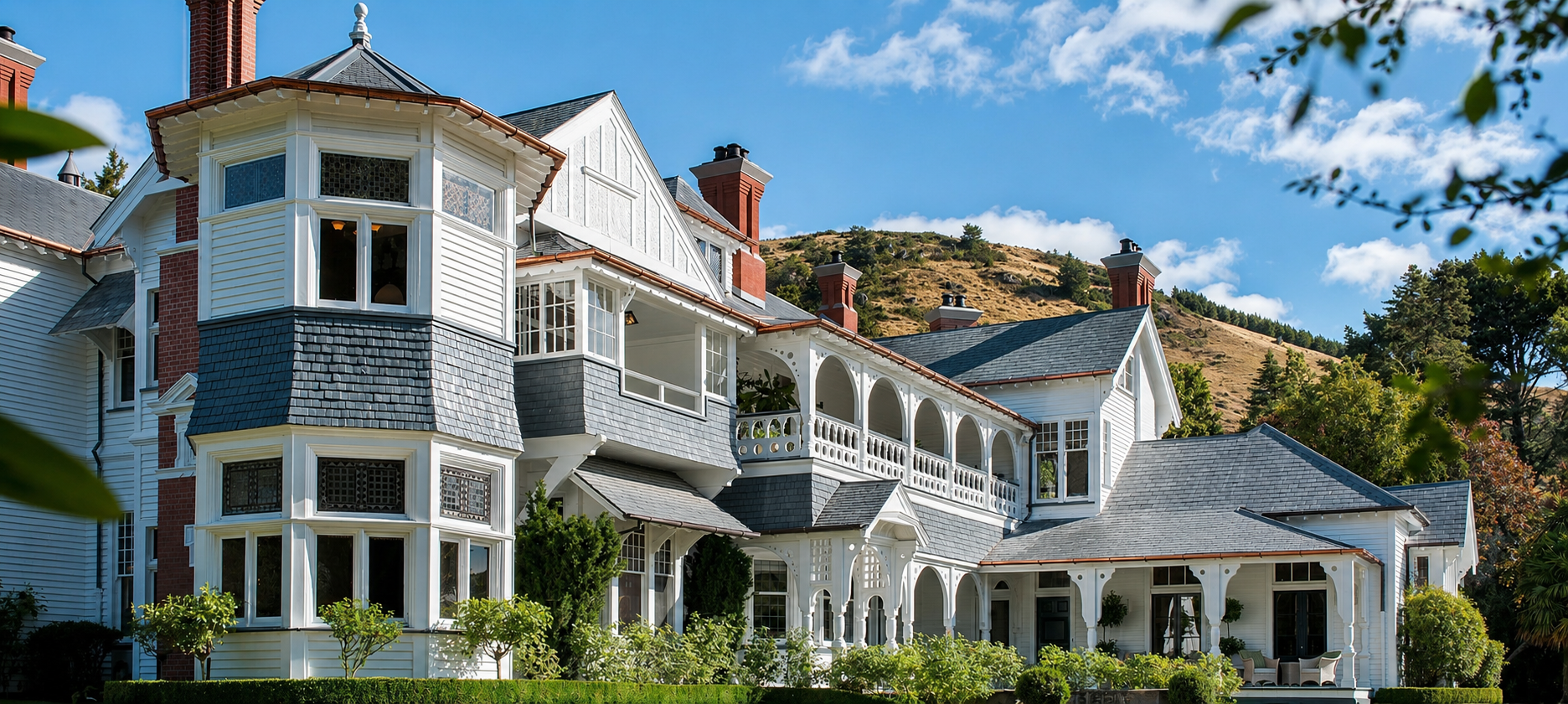 Otahuna lodge exterior canterbury