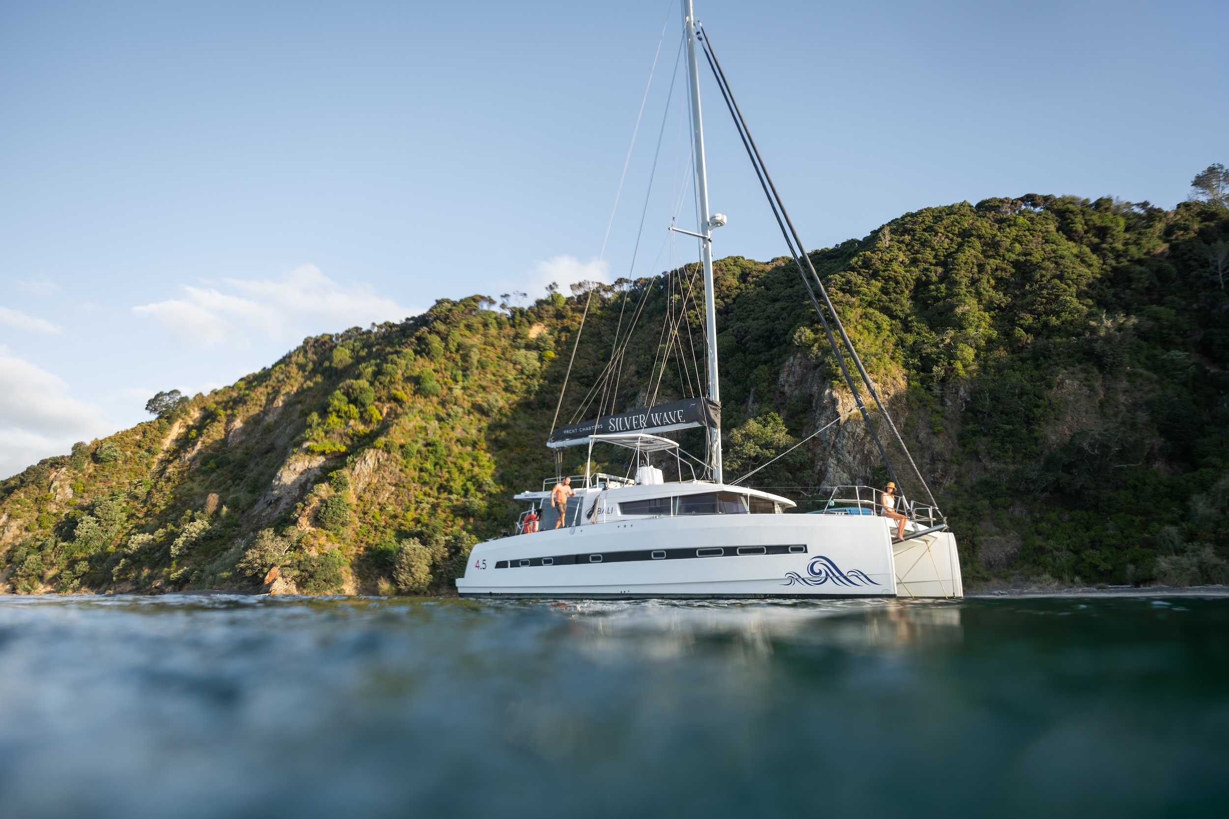 Sailing paroa bay sailing